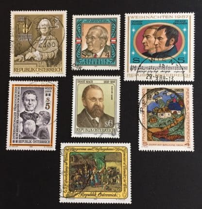 Austria Scott #1415-1421 Used