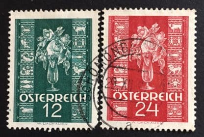 Austria Scott #388-389 Used