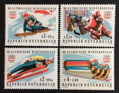 Austria Scott # B331-B334 Mint Never Hinged