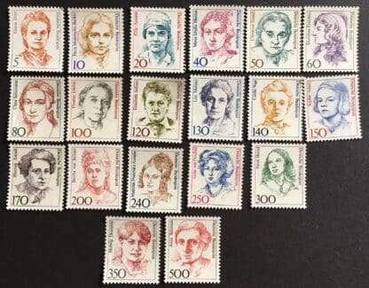 Germany Scott 1475-77/79-81/83-90 Mint Never