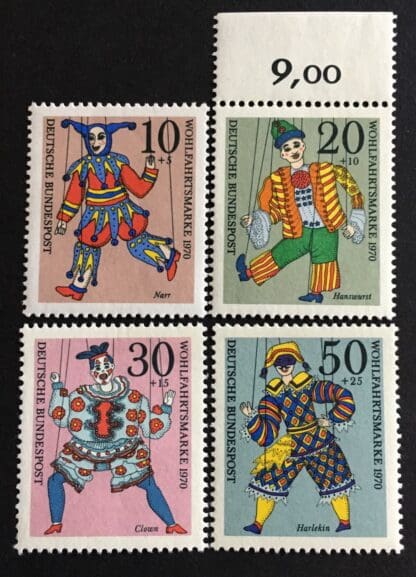 Germany Scott B463-466 Mint Never Hinged