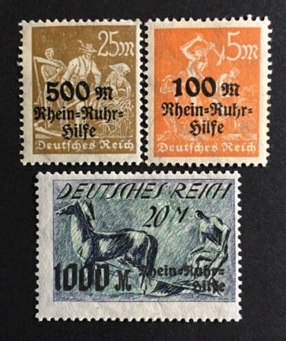 Germany Scott B5-B7 Mint Never Hinged