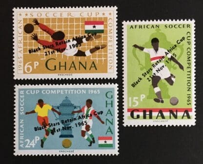 Ghana Scott # 244-246 Mint Never Hinged