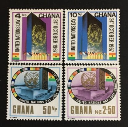 Ghana Scott # 311-314 Mint Never Hinged