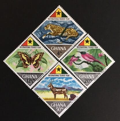 Ghana Scott # 315-318 Mint Never Hinged