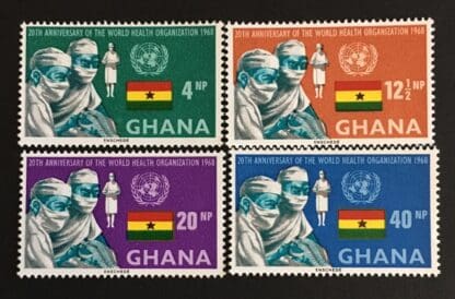 Ghana Scott # 336-339 Mint Never Hinged