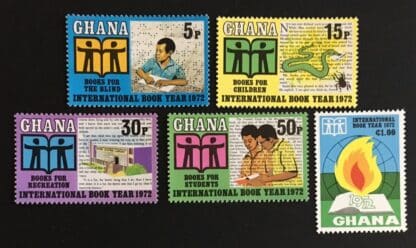 Ghana Scott # 445-449 Mint Never Hinged