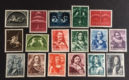 Netherlands Scott # 245-261 Mint Never Hinged