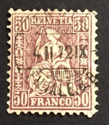 Switzerland Scott #59 Used