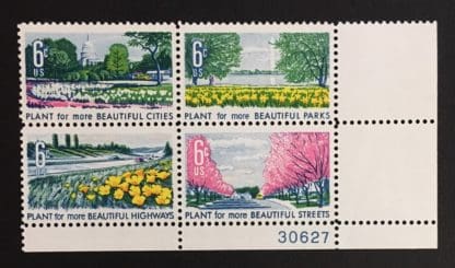 Scott # 1365-1368 Mint Never Hinged Plate Block