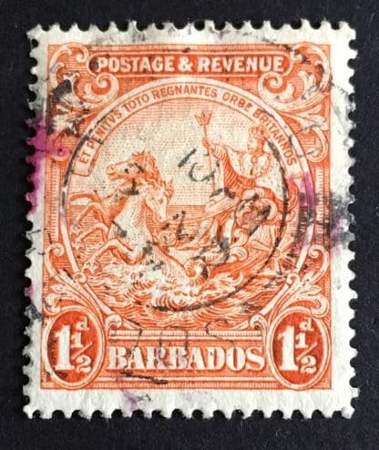 Barbados Scott # 168 Used