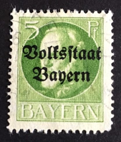 Bavaria Scott # 137 Mint Hinged