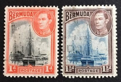 Bermuda Scott # 118-119 Used