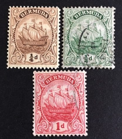 Bermuda Scott # 40-42 Used