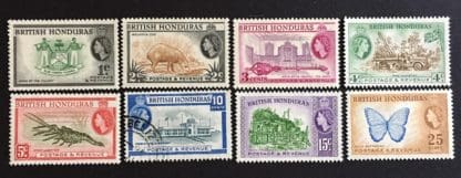 British Honduras Scott # 144-151 Used