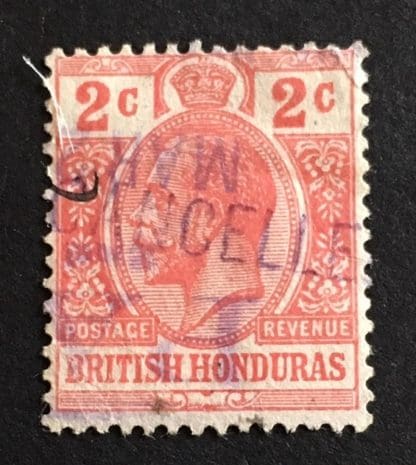 British Honduras Scott # 76 Used