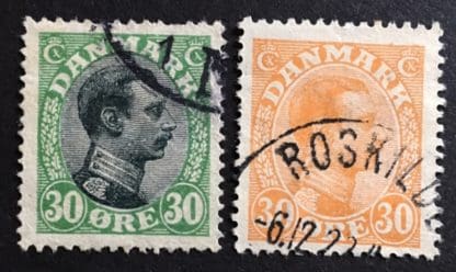 Denmark Scott # 111-112 Used