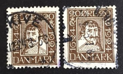 Denmark Scott # 172-173 Used