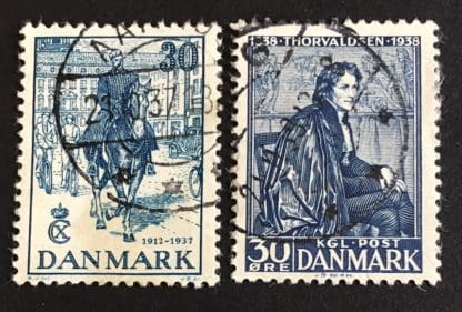 Denmark Scott # 261-266 Used