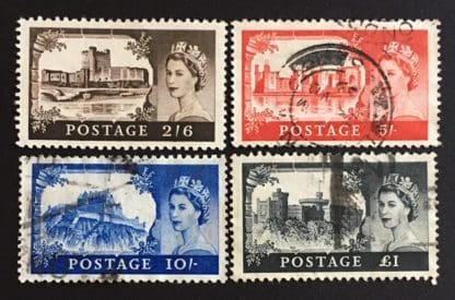 Great Britain Scott # 371-374 Used