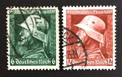 Germany Scott # 452-453 Used