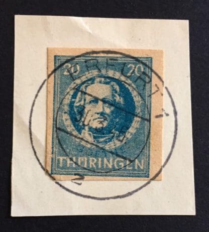 Thuringia Scott # 16N7a Used