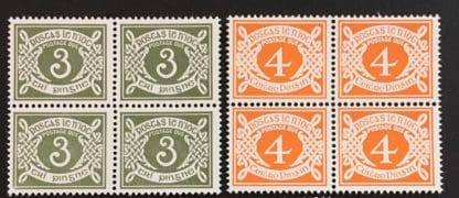 Ireland Scott # J25-J26  Mint Never Hinged