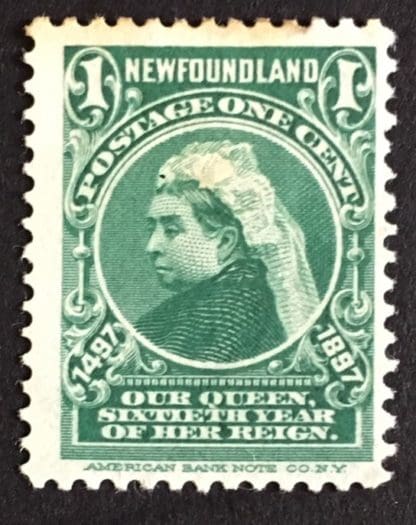 Newfoundland Scott # 61 Mint Hinged