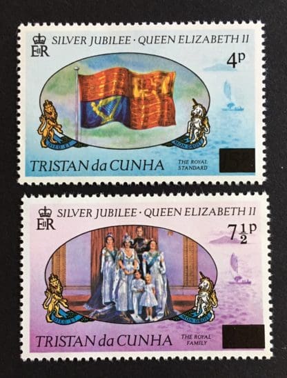 Tristan da Cunha Scott # 220-221 Mint Never Hinged