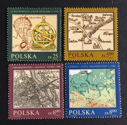 Poland Scott # 2550-2553 Mint Never Hinged