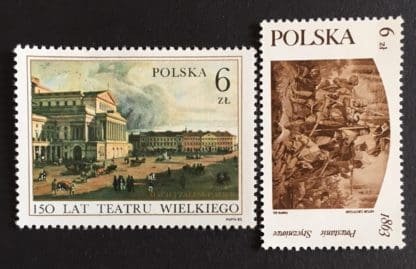 Poland Scott # 2554-2555 Mint Never Hinged