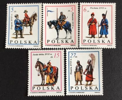 Poland Scott # 2576-2580 Mint Never Hinged