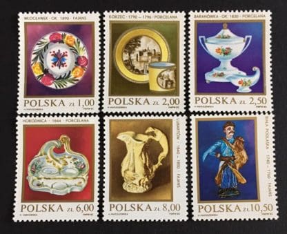 Poland Scott # 2502-2507 Mint Never Hinged