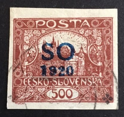 Eastern Silesia Scott # 20 Used