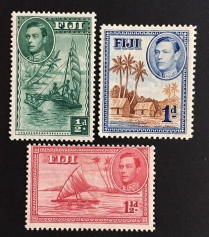 Fiji Scott # 117-119 Mint Hinged