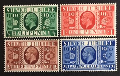 Great Britain Scott # 226-229 Mint Never Hinged