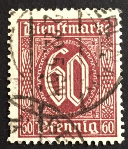 Germany Scott # O9 Used