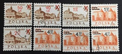 Poland Scott # 1919-1926 Used