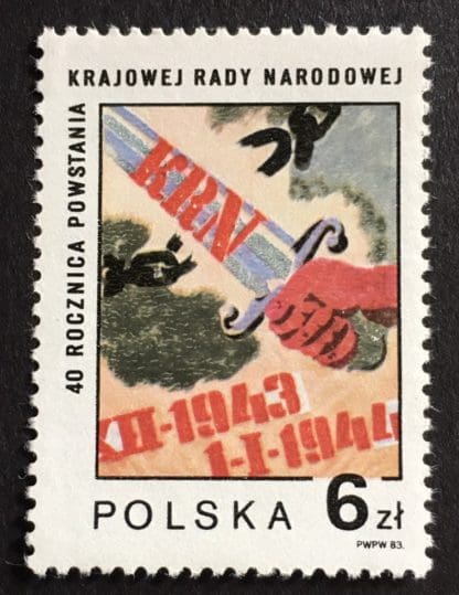 Poland Scott # 2601 Mint Never Hinged