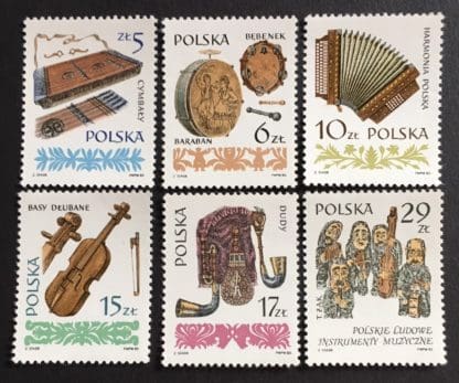 Poland Scott # 2603-2608  Mint Never Hinged