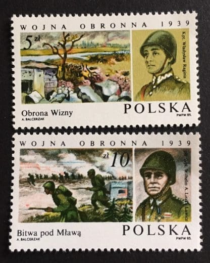 Poland Scott # 2692-2693 Mint Never Hinged