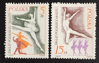 Poland Scott # 2705-2706 Mint Never Hinged