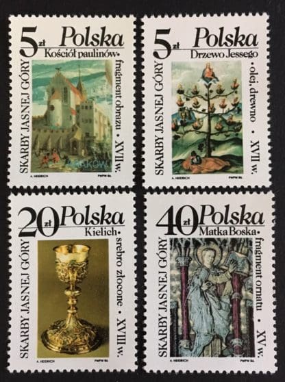 Poland Scott # 2746-2749 Mint Never Hinged