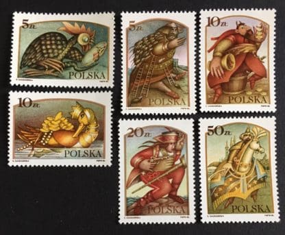 Poland Scott # 2760-2765 Mint Never Hinged