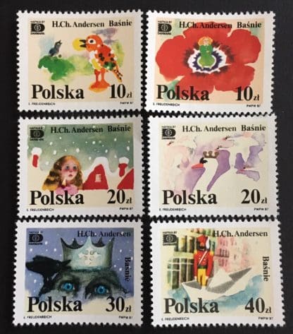 Poland Scott # 2832-2837 Mint Never Hinged