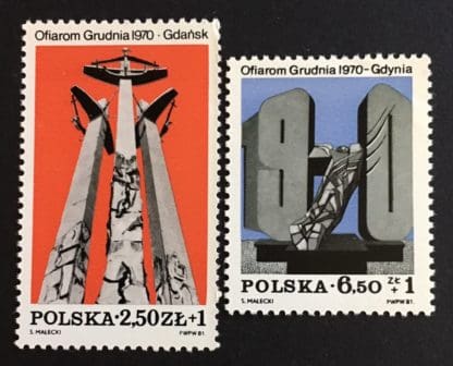 Poland Scott # B140-B141 Mint Never Hinged