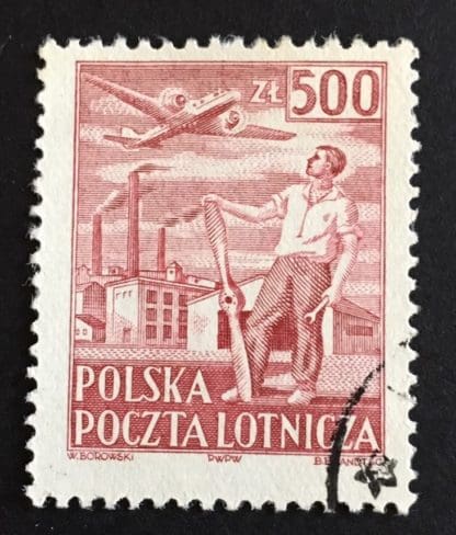 Poland Scott # C27 Used