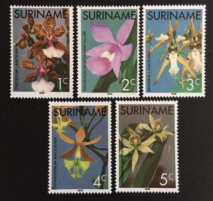 Surinam # 427-431 Mint Never Hinged