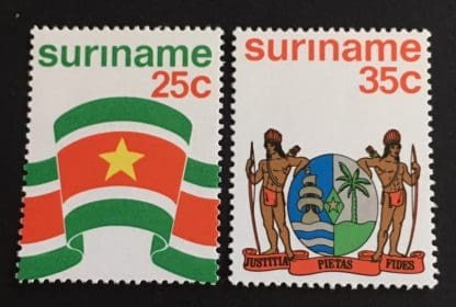 Surinam # 445-446 Mint Never Hinged