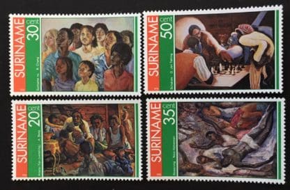 Surinam # 454-457 Mint Never Hinged